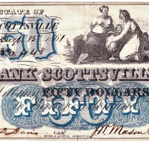 Rare American paper money note 4