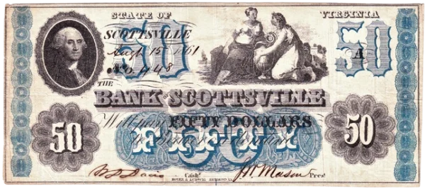 Rare American paper money note 4
